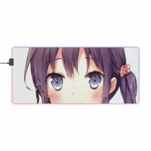 Load image into Gallery viewer, Kokoro Connect Iori Nagase RGB LED Mouse Pad (Desk Mat)
