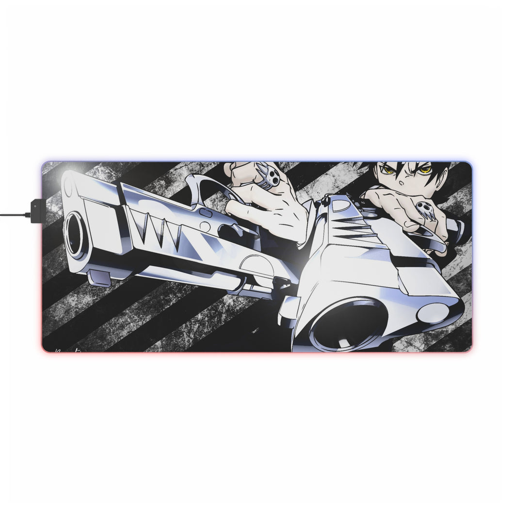Soul Eater Death The Kid RGB LED Mouse Pad (Desk Mat)