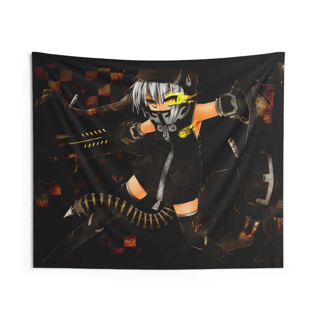 Black Rock Shooter Indoor Wall Tapestry