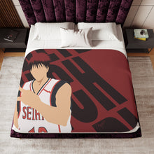 Load image into Gallery viewer, Kuroko&#39;s Basketball Taiga Kagami Sherpa Blanket
