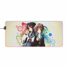Load image into Gallery viewer, The Melancholy Of Haruhi Suzumiya RGB LED Mouse Pad (Desk Mat)
