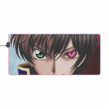 Load image into Gallery viewer, Code Geass Lelouch Lamperouge, Suzaku Kururugi RGB LED Mouse Pad (Desk Mat)
