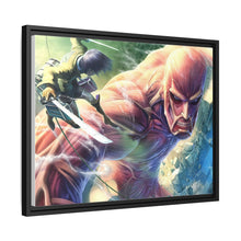 Load image into Gallery viewer, Anime Attack On Titan Canvas Framed Art Print
