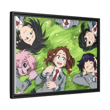 Load image into Gallery viewer, My Hero Academia Tsuyu Asui Canvas Framed Art Print
