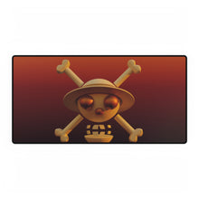Load image into Gallery viewer, Luffy Jolly Roger 3D 4K Mouse Pad (Desk Mat)
