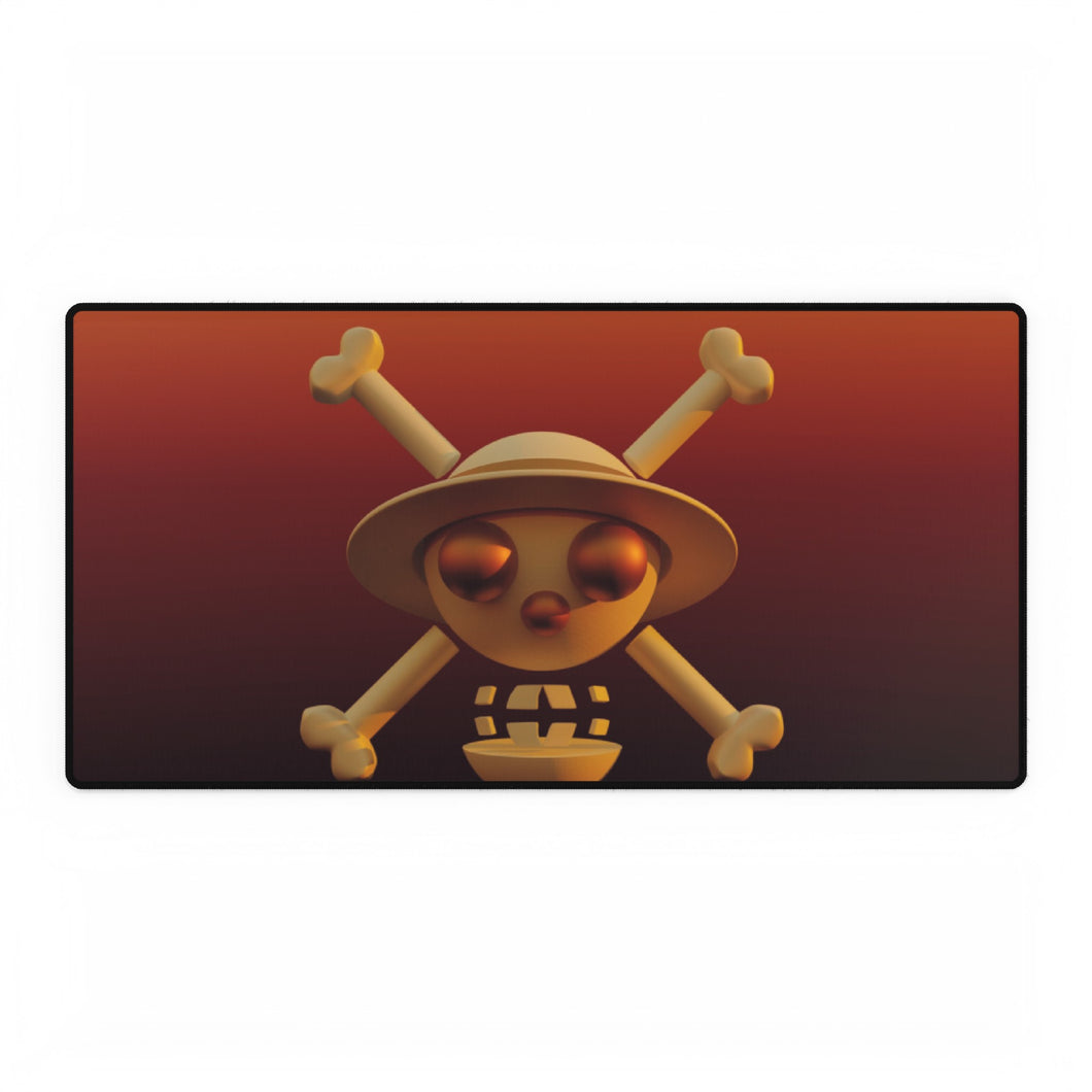 Luffy Jolly Roger 3D 4K Mouse Pad (Desk Mat)
