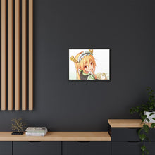 Load image into Gallery viewer, Miss Kobayashi&#39;s Dragon Maid Kobayashi San Chi No Maid Dragon, Tohru Canvas Framed Art Print
