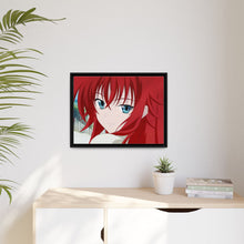 Load image into Gallery viewer, Rias Gremory (Highschool DxD) Canvas Framed Art Print
