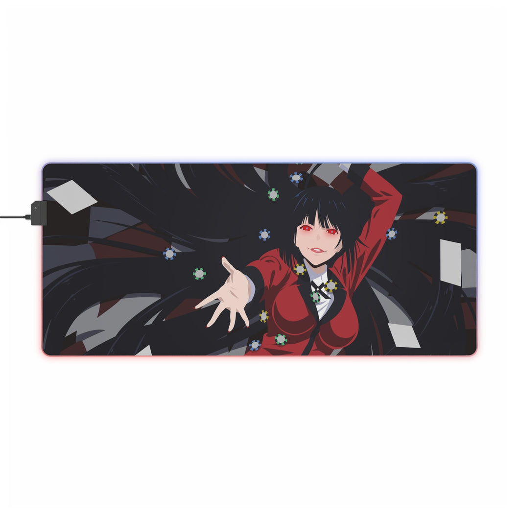 Kakegurui Yumeko Jabami RGB LED Mouse Pad (Desk Mat)
