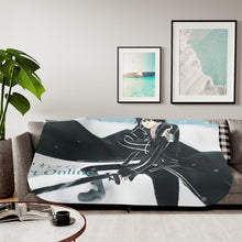 Load image into Gallery viewer, Kirigaya Kazuto Sherpa Blanket
