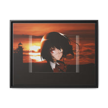 Load image into Gallery viewer, Mei Misaki Canvas Framed Art Print

