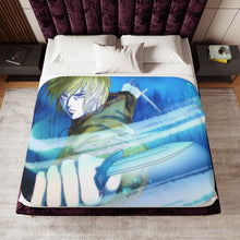 Load image into Gallery viewer, Anime Vinland Saga Sherpa Blanket
