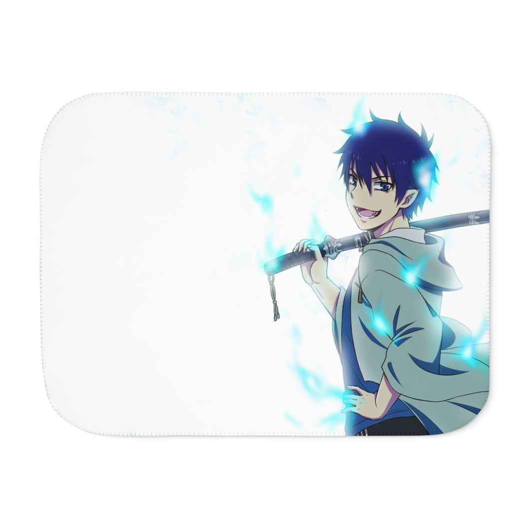 Blue Exorcist Rin Okumura Sherpa Blanket