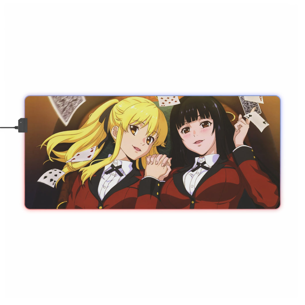 Kakegurui Yumeko Jabami RGB LED Mouse Pad (Desk Mat)