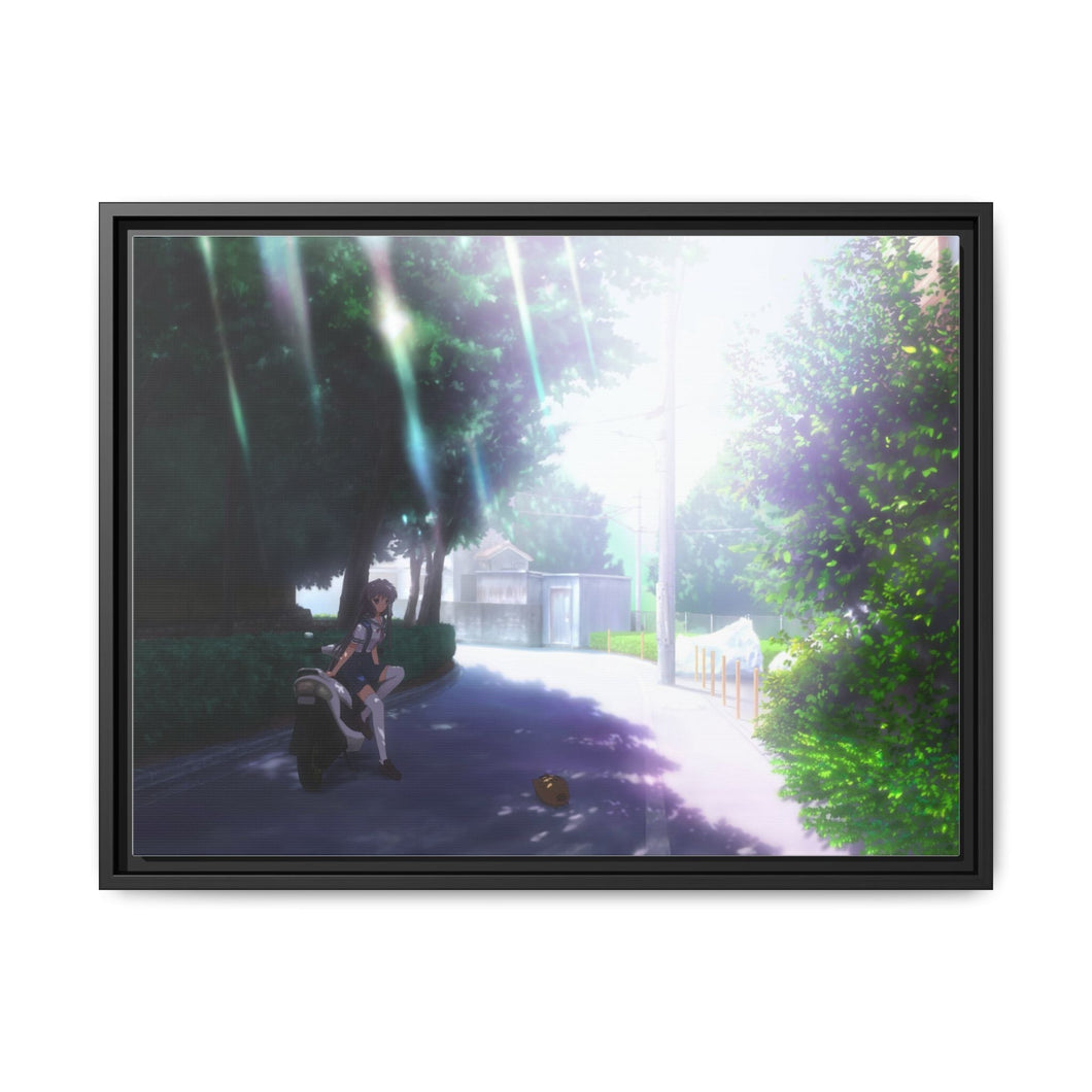 Anime Clannad Canvas Framed Art Print