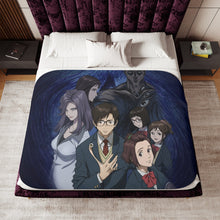 Load image into Gallery viewer, Parasyte -the Maxim- Main Members and Villain Sherpa Blanket
