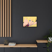 Load image into Gallery viewer, Boruto Canvas Framed Art Print

