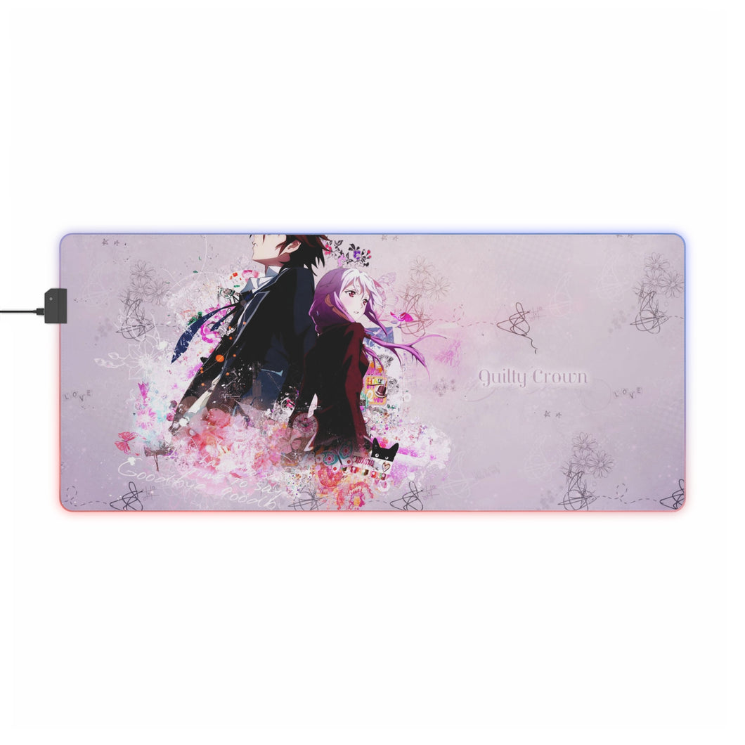 Guilty Crown Inori Yuzuriha RGB LED Mouse Pad (Desk Mat)