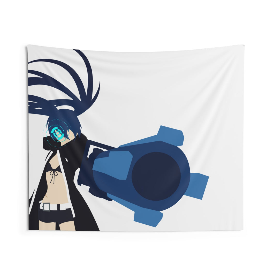 Black Rock Shooter Indoor Wall Tapestry