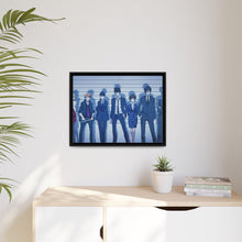 Load image into Gallery viewer, Psycho- Pass Main Members Canvas Framed Art Print
