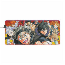 Load image into Gallery viewer, Black Clover Asta, Noelle Silva, Yuno, Yami Sukehiro, Luck Voltia RGB LED Mouse Pad (Desk Mat)
