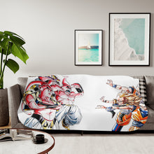 Load image into Gallery viewer, Anime Dragon Ball Z Sherpa Blanket
