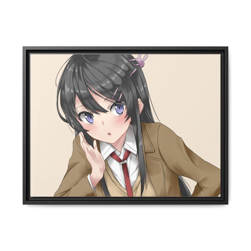 Rascal Does Not Dream Of Bunny Girl Senpai Canvas Framed Art Print