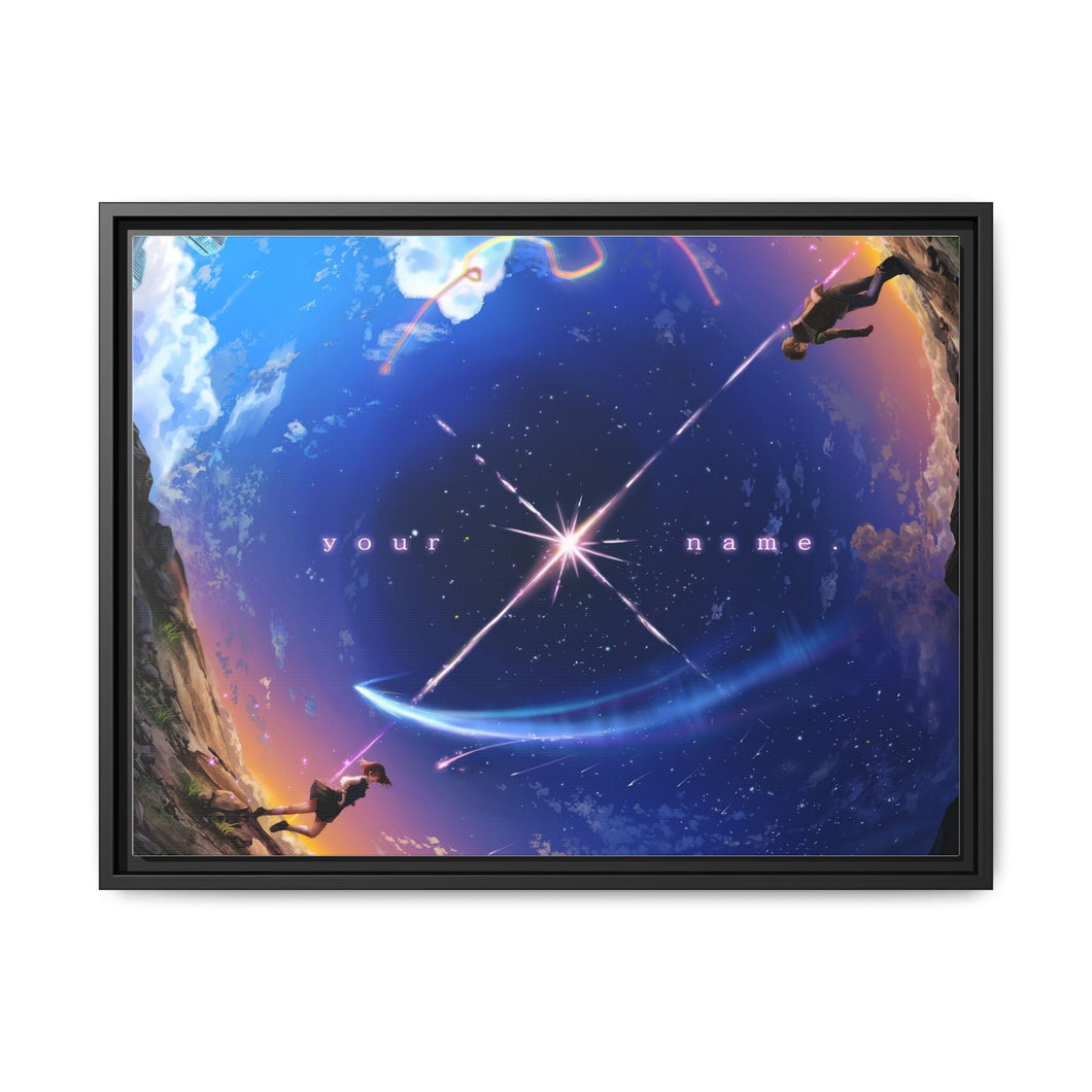 Your Name. Canvas Framed Art Print