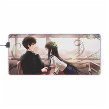 Load image into Gallery viewer, Hyouka Eru Chitanda RGB LED Mouse Pad (Desk Mat)
