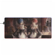 Ram, Rem RGB LED Mouse Pad (Desk Mat)