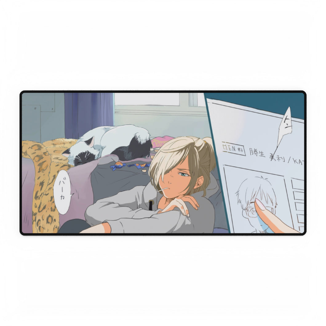 Yuri!!! On Ice Yuri Plisetsky Mouse Pad (Desk Mat)