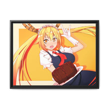 Load image into Gallery viewer, Anime Miss Kobayashi&#39;s Dragon Maid Canvas Framed Art Print

