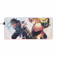 Load image into Gallery viewer, My Hero Academia Izuku Midoriya, Katsuki Bakugou RGB LED Mouse Pad (Desk Mat)
