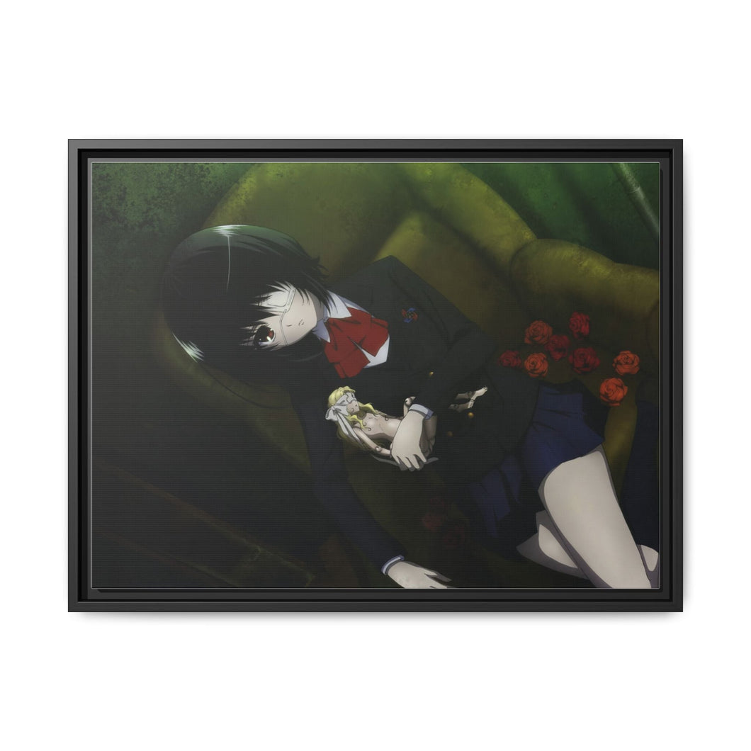 Mei Misaki Canvas Framed Art Print