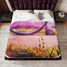 Load image into Gallery viewer, Hyouka - Little birds can remember. Sherpa Blanket
