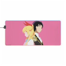 Load image into Gallery viewer, Nisekoi Chitoge Kirisaki RGB LED Mouse Pad (Desk Mat)
