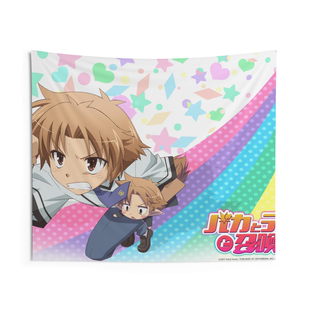 Baka And Test Indoor Wall Tapestry