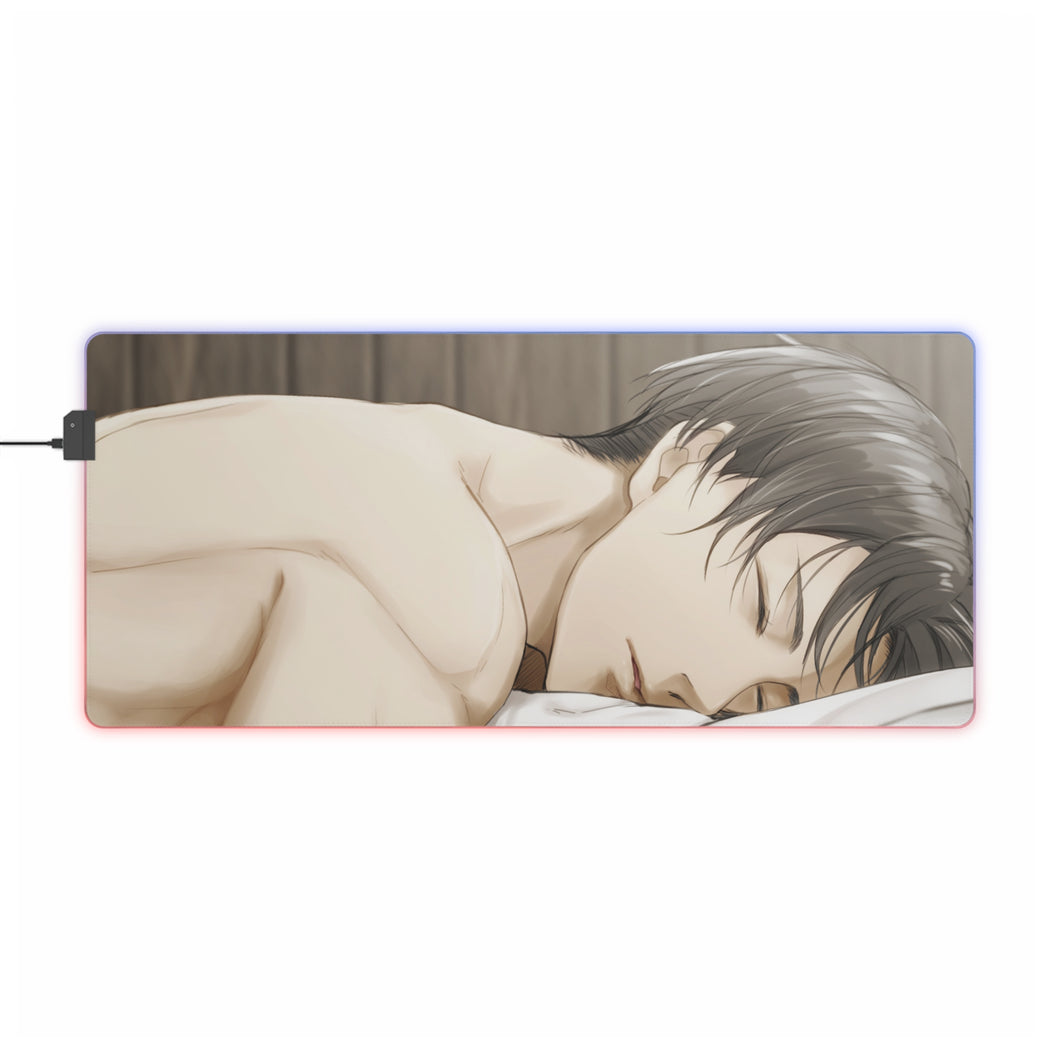 Anime Attack On Titan RGB LED Mouse Pad (Desk Mat)