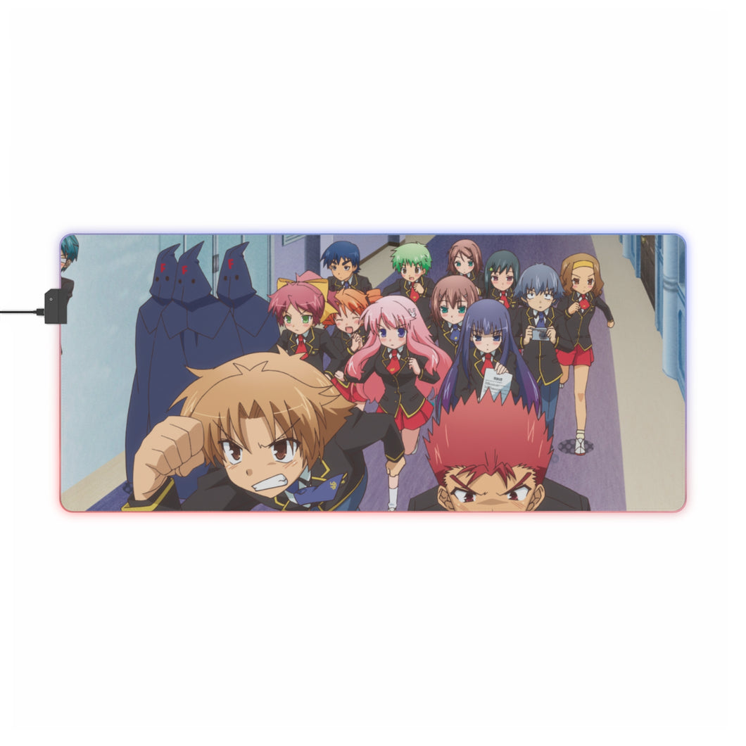 Baka And Test RGB LED Mouse Pad (Desk Mat)