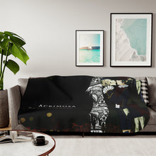 Load image into Gallery viewer, Black Butler Sherpa Blanket
