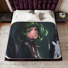 Load image into Gallery viewer, Anime One-Punch Man Sherpa Blanket
