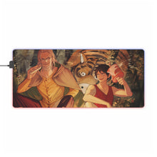 Load image into Gallery viewer, One Piece Monkey D. Luffy RGB LED Mouse Pad (Desk Mat)
