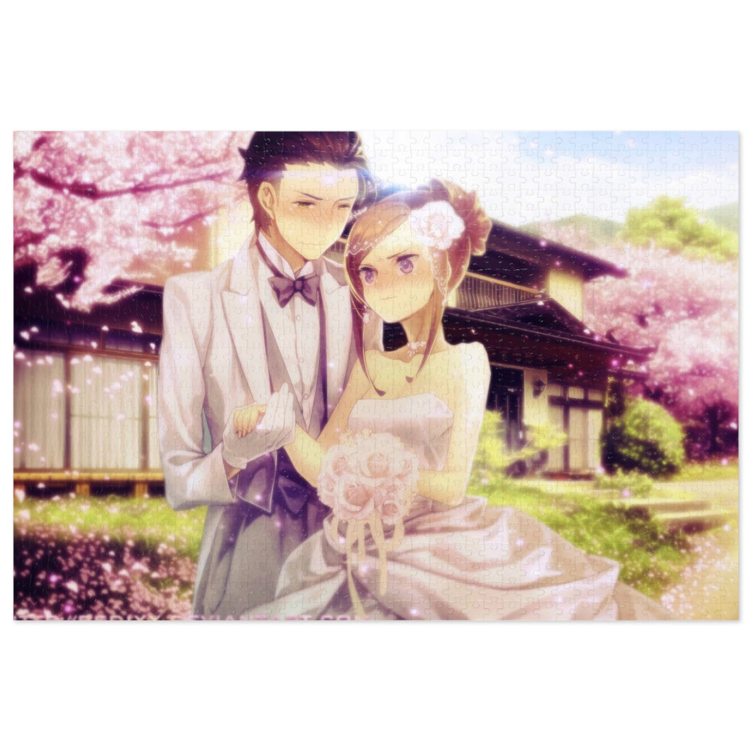 Okabe and Kurisu Wedding Jigsaw Puzzle