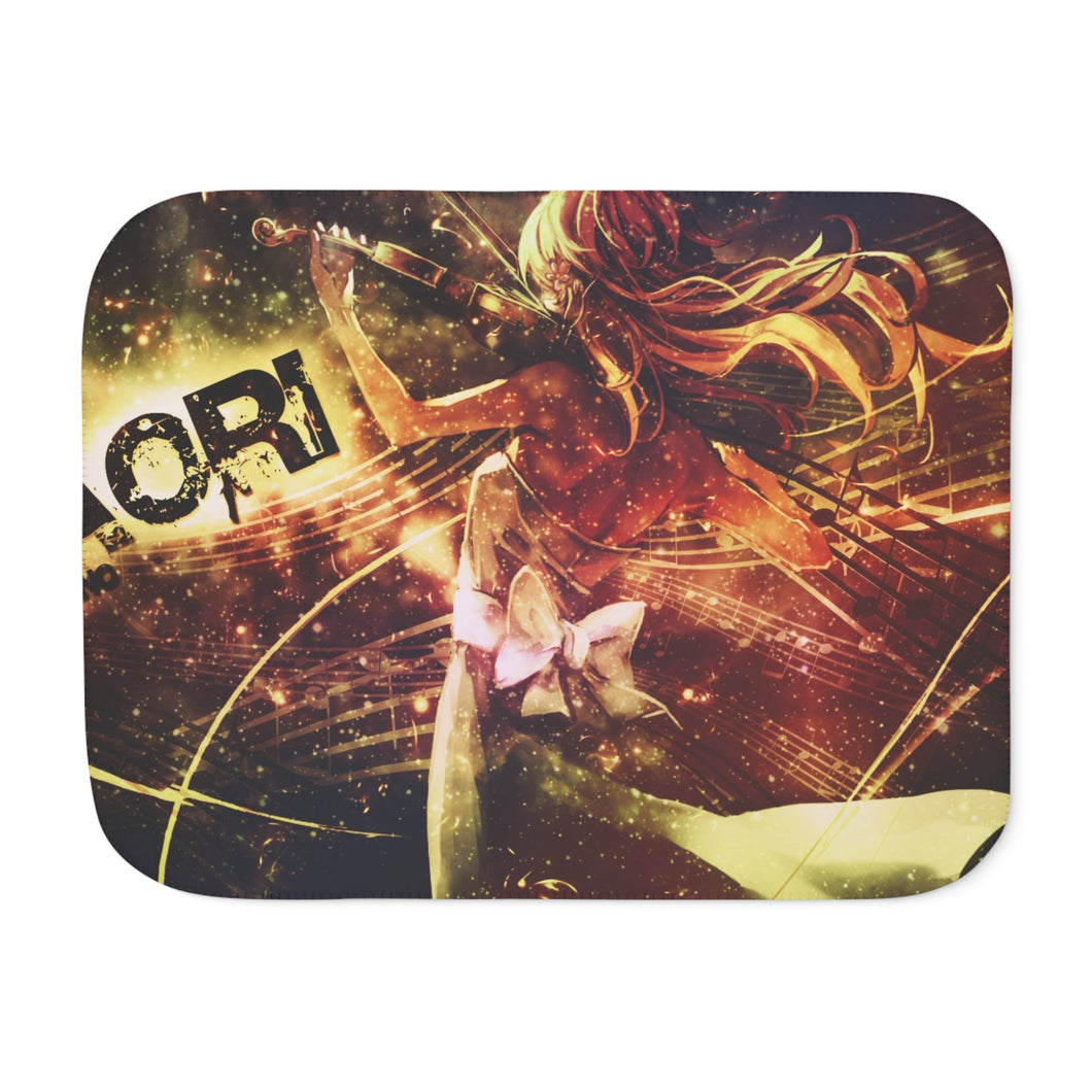 Anime Your Lie in April Sherpa Blanket