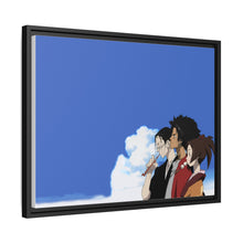 Load image into Gallery viewer, Anime Samurai Champloor Canvas Framed Art Print
