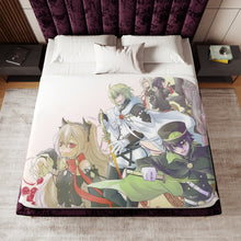 Load image into Gallery viewer, Anime Seraph of the End Sherpa Blanket
