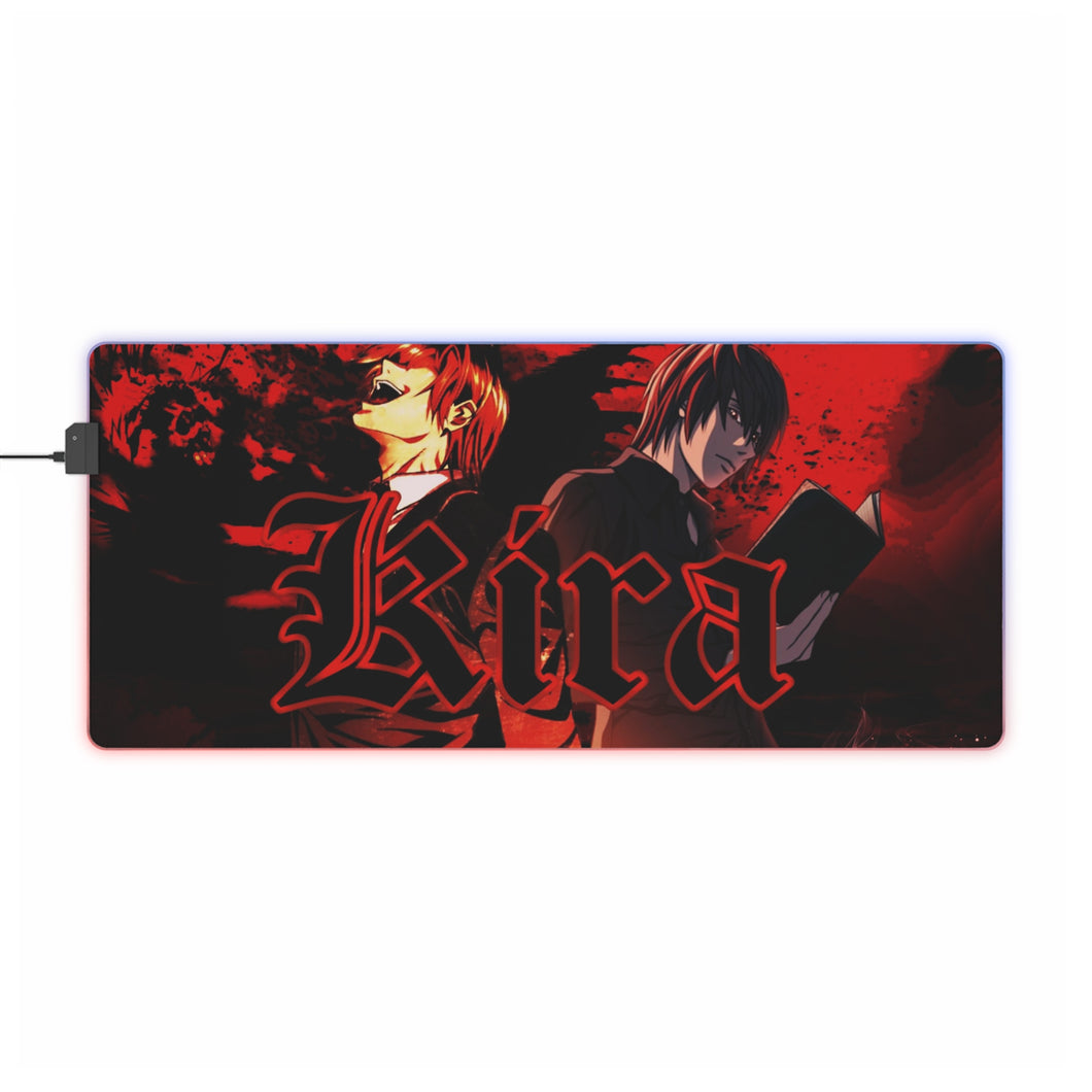 Anime Death Note RGB LED Mouse Pad (Desk Mat)