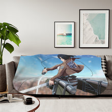 Load image into Gallery viewer, Mikasa Sherpa Blanket
