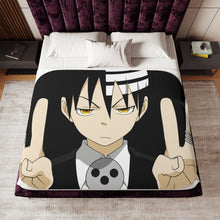 Load image into Gallery viewer, Soul Eater Sherpa Blanket
