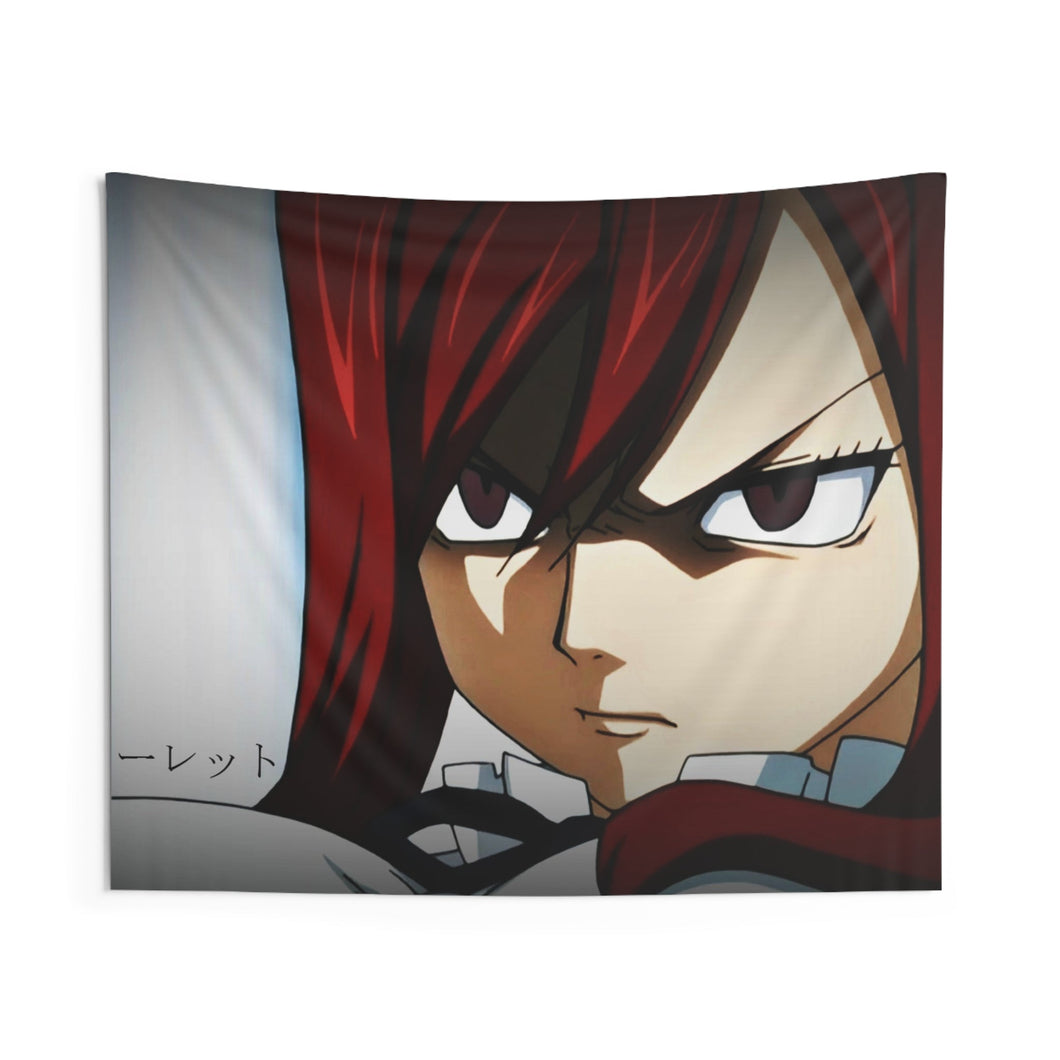 Erza Scarlet Indoor Wall Tapestry